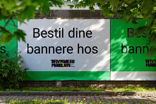 Bestil bannere hos Trykkerihallen
